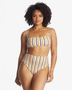 Hot Sale 🎉 Billabong Postcards From Paradise High Retro Reversible High-Waisted 👙 Bikini Bottoms MULTI 😉 -Womens-Collection-Adventure-Division Sales abjx400436 billabongw mul top2 1