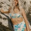 Hot Sale 🎉 Billabong Rides And Tides High Retro Reversible 👙 Bikini Bottoms MULTI 🔔
