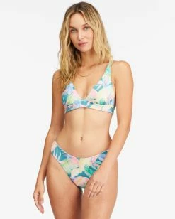 Hot Sale ❤️ Billabong Rides And Tides Lowrider Reversible 👙 Bikini Bottoms MULTI 👏 -Womens-Collection-Adventure-Division Sales abjx400604 billabongw mul frt1 1