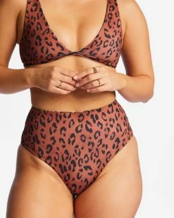Outlet 👏 Billabong Spotted In Paradise Hi Retro Reversible High Leg 👙 Bikini Bottoms MULTI ✨ -Womens-Collection-Adventure-Division Sales abjx400745 billabongw mul dtl3 1