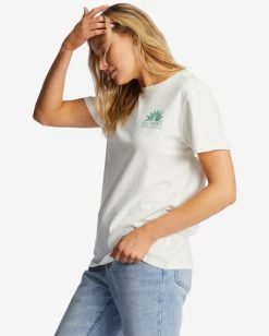 New 😉 Billabong A/Div Tee Short Sleeve UPF 50 T-Shirt SALT CRYSTAL ⭐ -Womens-Collection-Adventure-Division Sales abjzt00620 billabongw wcl0 sd1 1