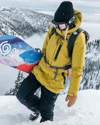 Best Pirce ⌛ Billabong A/Div Trooper STX 45K Insulated Snow Jacket FRESH MOSS 😀