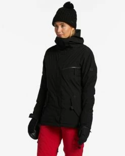Cheapest 🤩 Billabong A/Div Eclipse 15K Insulated Snow Jacket SCARLET ❤️ -Womens-Collection-Adventure-Division Sales ebjtj00116 billabongw blk sd1 1
