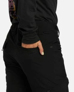 Best Sale 🧨 Billabong A/Div Nela 45K Insulated Snow Pants SCARLET ⭐ -Womens-Collection-Adventure-Division Sales ebjtp00110 billabongw blk dtl4 1