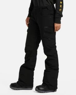 Best Sale 🧨 Billabong A/Div Nela 45K Insulated Snow Pants SCARLET ⭐ -Womens-Collection-Adventure-Division Sales ebjtp00110 billabongw blk sd1 1