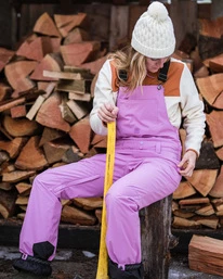 Wholesale 🔥 Billabong A/Div Riva 10K Insulated Bib Snow Pants LAVENDER FIELD ⭐