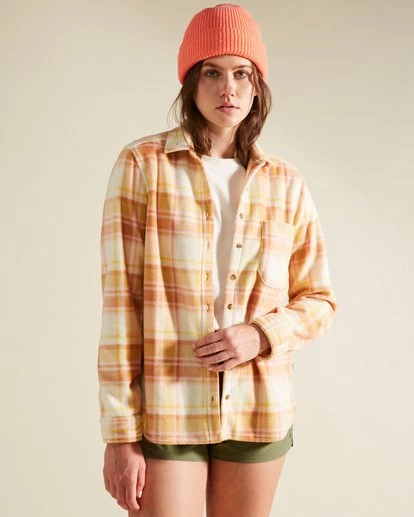 Cheapest π Billabong A/Div Forge Flannel Top TOFFEE π 4 Cheapest π Billabong A/Div Forge Flannel Top TOFFEE π - Image 4